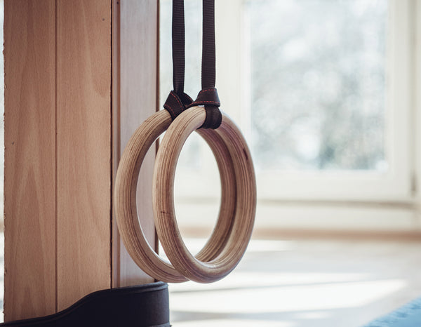  Birch Wood Gymnastic Rings