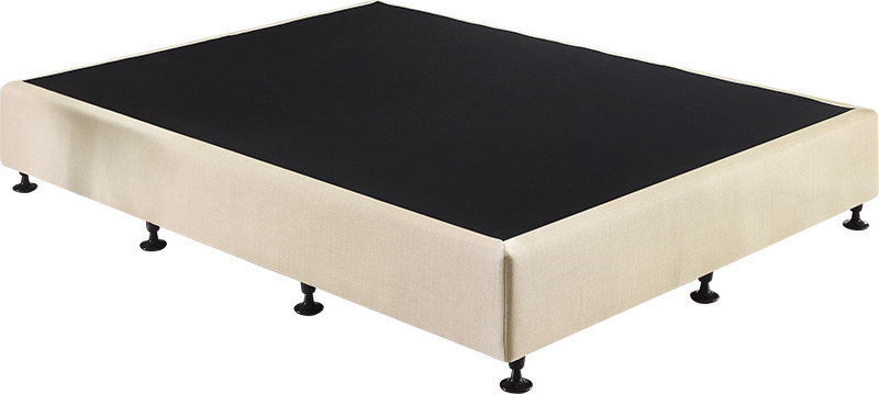 Palermo King Ensemble Bed Base Platinum Natural Sand Linen Fabric