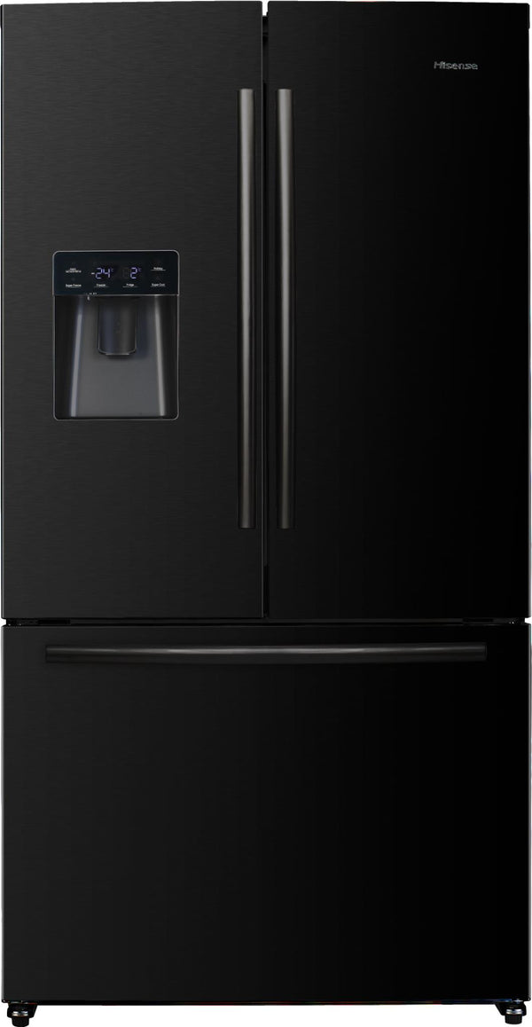  Hisense 577L french door fridge (black steel)