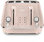 Delonghi Distinta Perla 4 Slice Toaster (Rose)