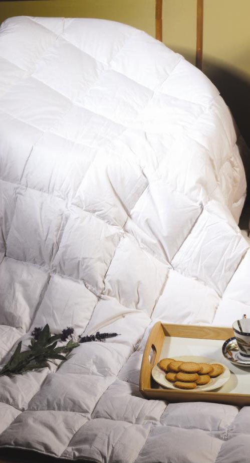 Double Quilt - 100% White Goose Feather