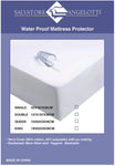 H&L Double Mattress Protector - Waterproof Terry w Skirt