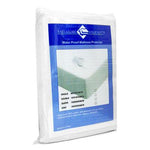 H&L Double Mattress Protector - Waterproof Terry w Skirt