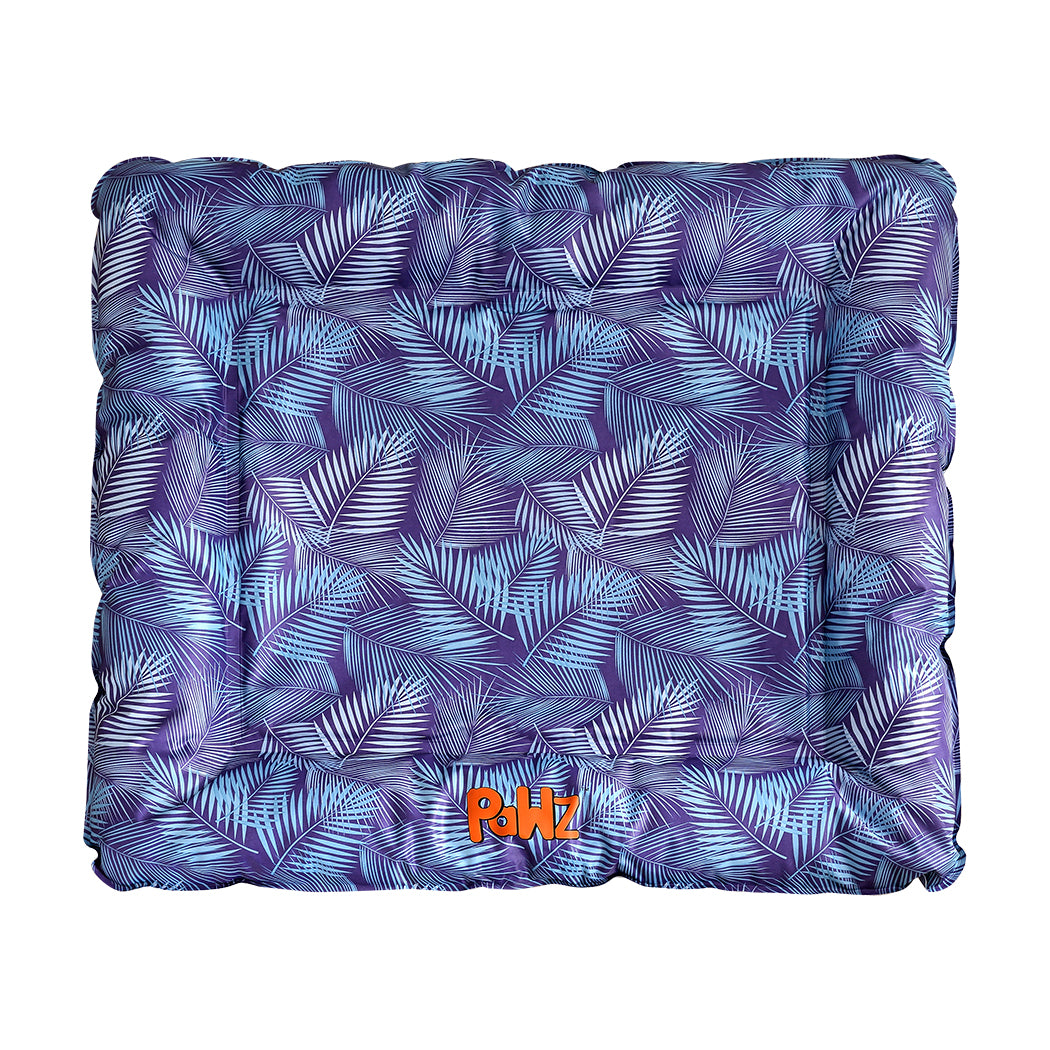 Anti-bug Dog Cooling Bed-76x65 cm-Pine Pattern Extra Large