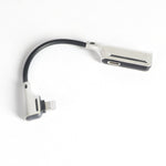 Headphone Adapter Lightning Jack Audio Charger Splitter for iPhone 7 8 11 X