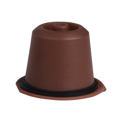 10x Refillable Reusable Coffee Filter Capsules Pods Pod for Nespresso Machine Grey
