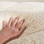 Mattress Topper 100% Wool Underlay Reversible Mat Pad Protector Double