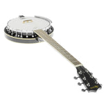 Karrera 6 String Resonator Banjo -  Black