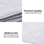 700GSM Microfibre Bamboo Quilt Comforter Doona - Queen/King