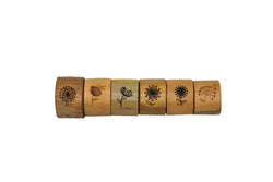 Set of 6 Bamboo Napkin Ring