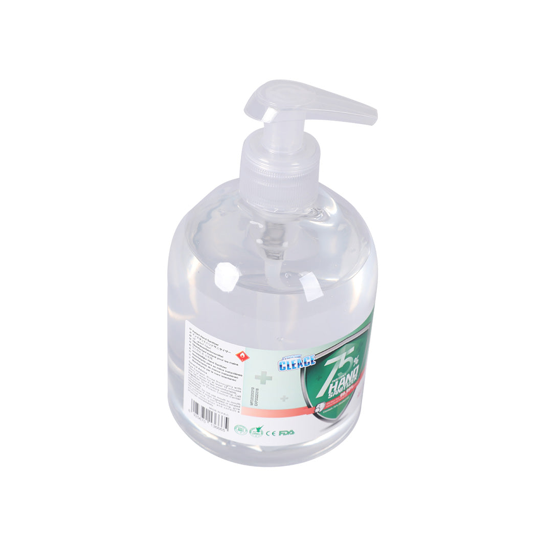 6x Hand Sanitiser 500ML Instant Gel