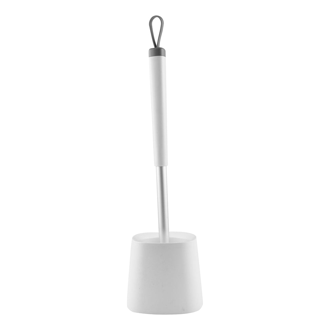 Toilet Brush With Holder Soft Bristle Bathroom Cleaning Tool Home/Office Set