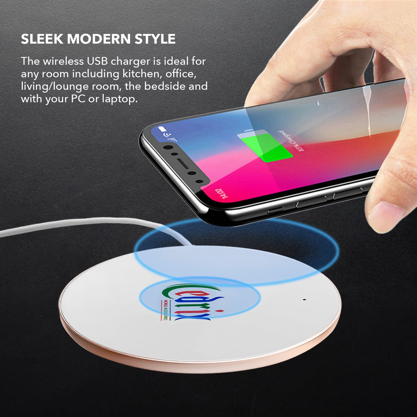 Fast USB Wireless Mobile Phone Charging Pad