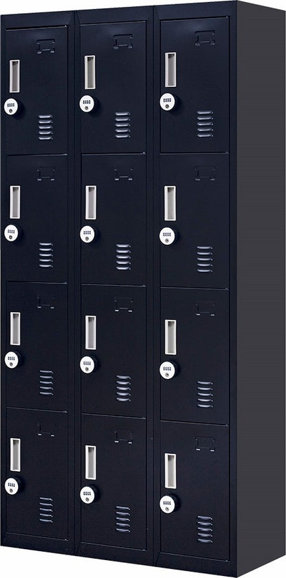 Locker for Office Gym Light Grey-12 Door