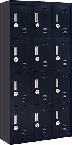Locker for Office Gym Light Grey-12 Door
