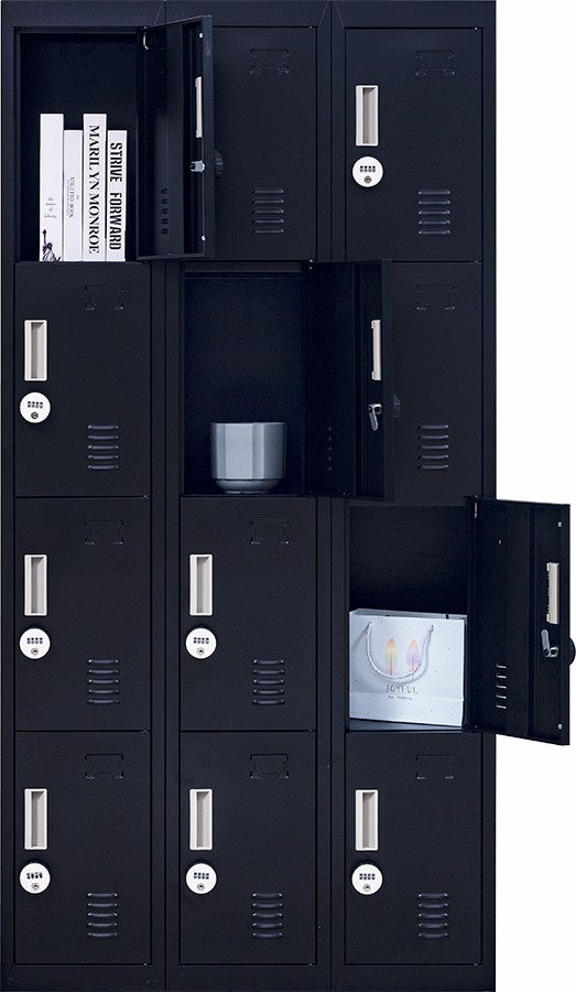 Locker for Office Gym Light Grey-12 Door