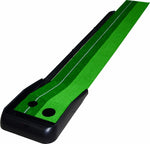Indoor Practice Putting Green - Inclined Ball Return Mat