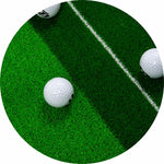 Indoor Practice Putting Green - Inclined Ball Return Mat