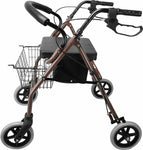 Rollator Walker Walking Frame With Wheels Black