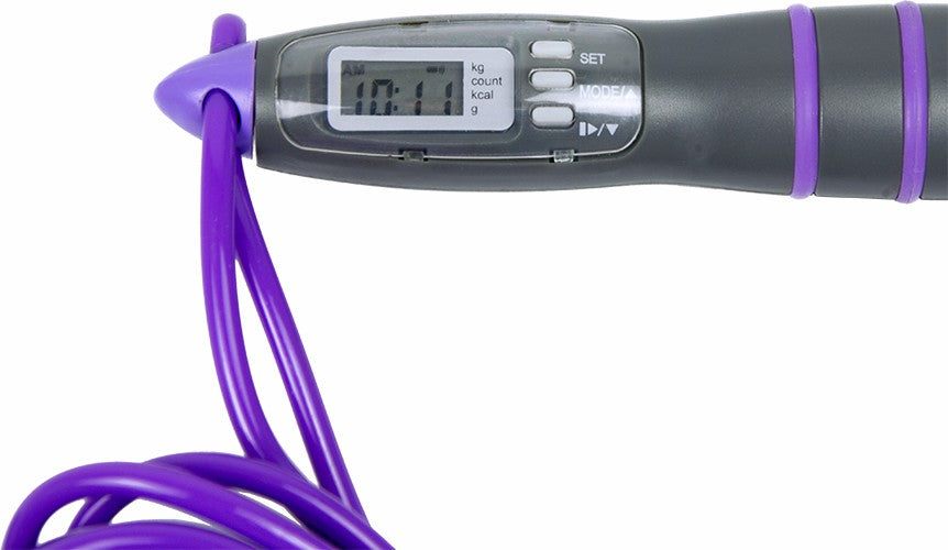 LCD Skipping Jumping Rope - Purple