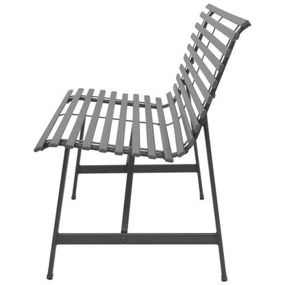 Garden Bench 150 cm Steel Anthracite