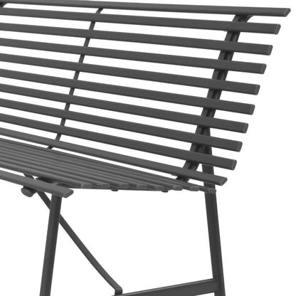 Garden Bench 150 cm Steel Anthracite