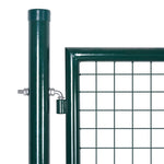 Fence Gate Steel  Green