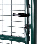 Fence Gate Steel  Green