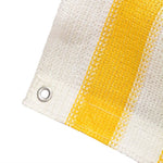 Balcony Screen HDPE  Yellow and White