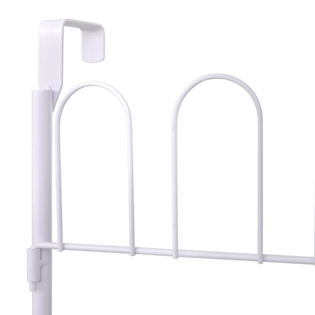 18 Pairs Shoe Racks 2 pcs Steel White