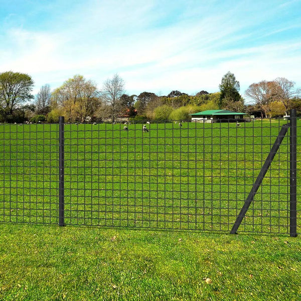  Euro Fence Steel--Grey