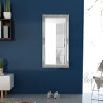 Wall Mirror  Baroque Style  Silver