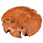 Log  Bar Table Solid Acacia Wood
