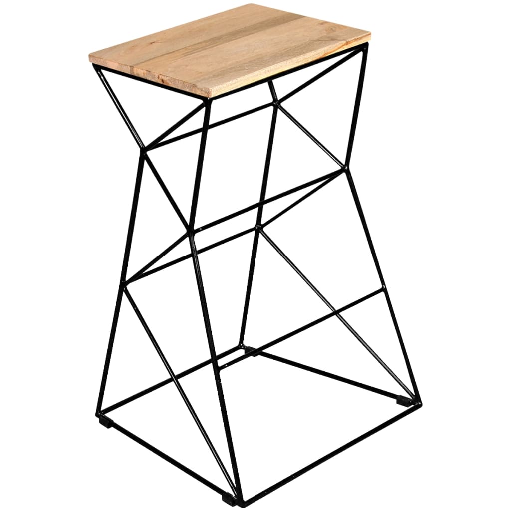 Bar Stool Solid Mango Wood