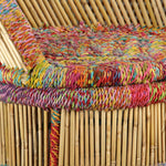 Bamboo Chair with Chindi Details