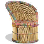 Bamboo Chair with Chindi Details
