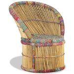 Bamboo Chair with Chindi Details