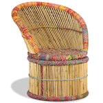 Bamboo Chair with Chindi Details