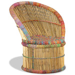 Bamboo Chair with Chindi Details