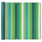 Balcony Screen Oxford Fabric Stripe/ Green