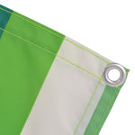 Balcony Screen Oxford Fabric Stripe/ Green