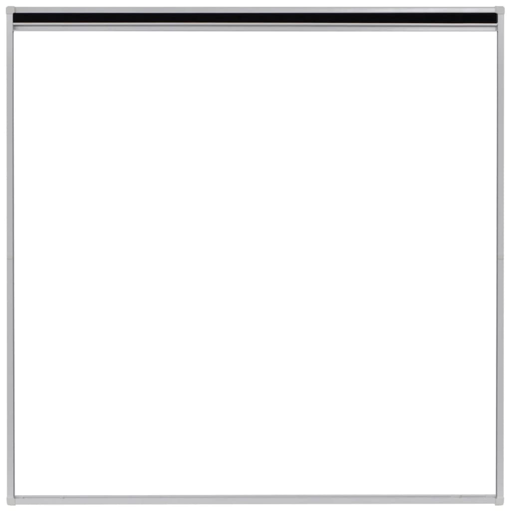 Plisse Insect Screen for Windows Aluminium 120x120 cm