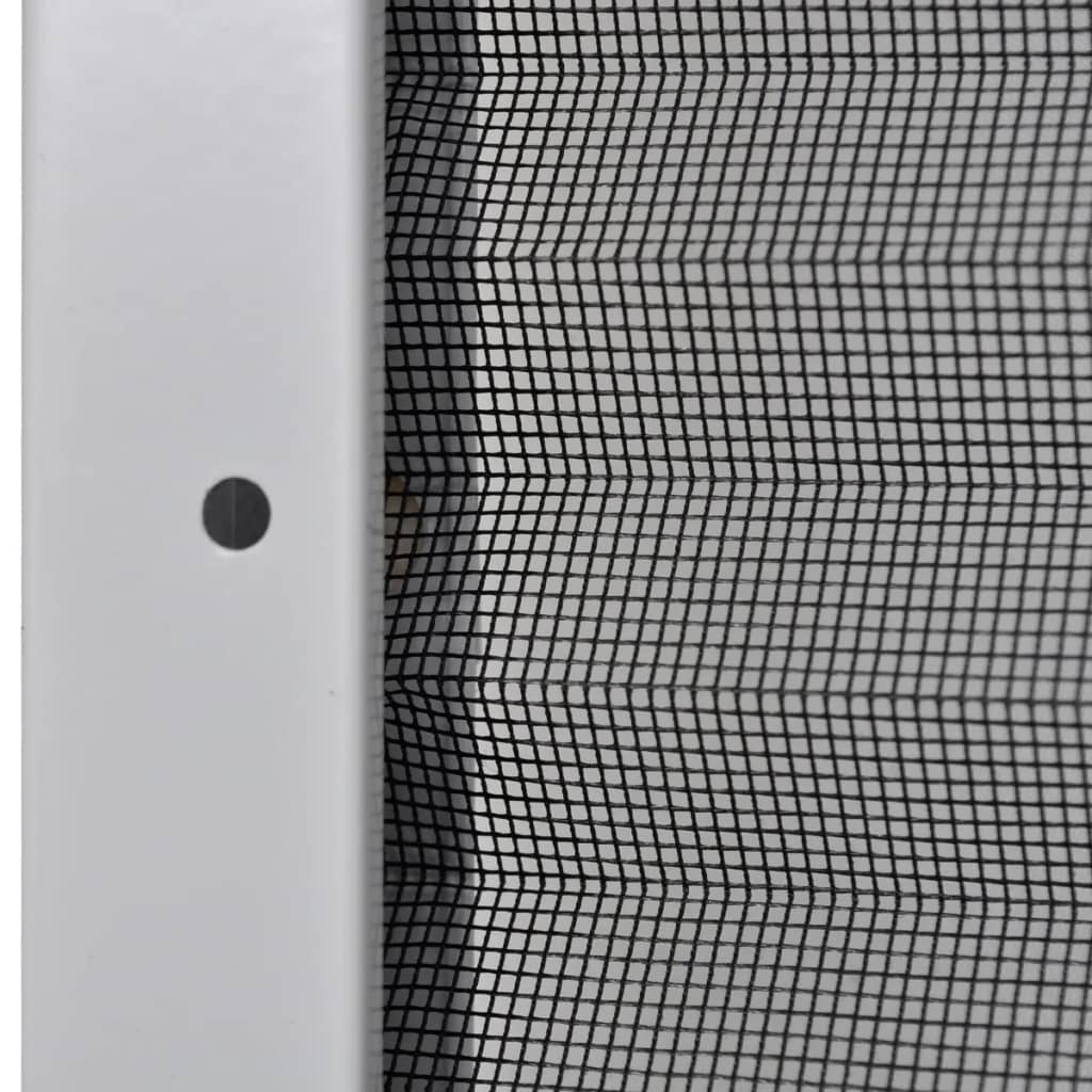 Plisse Insect Screen for Windows Aluminium 130x100 cm