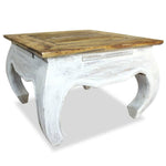 Side Table Solid Reclaimed Wood