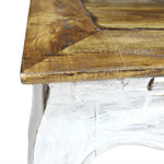 Side Table Solid Reclaimed Wood
