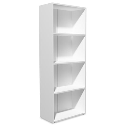 Bookshelf Chipboard 60x31x155 cm white