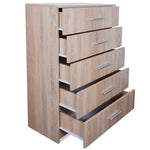 Storage Cabinet Chipboard Oak