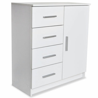 Sideboard Chipboard 79x35x88 cm White