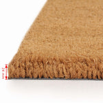 Doormats 2 pcs 24 mm (Coir Natural)
