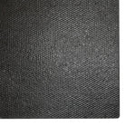 Doormats 2 pcs Coir 17 mm (Black)